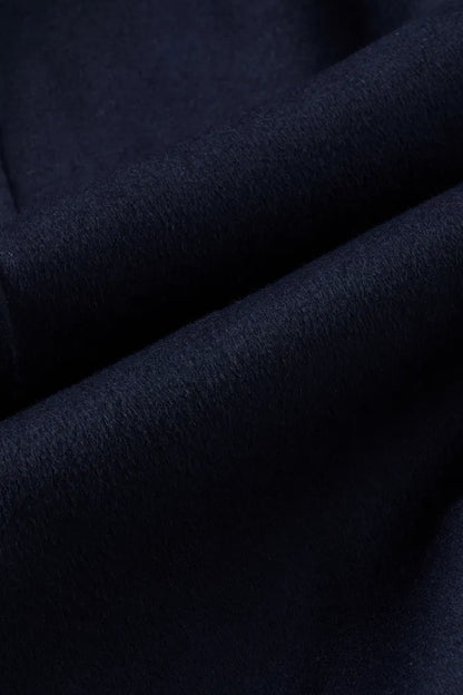 Abrigo en cachemir doble faz